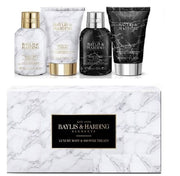 Bath & Body Set-Baylis & Harding-Elements White Marble Gift Set-U