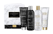 Bath & Body Set-Baylis & Harding-Elements Black Marble Gift Set-U