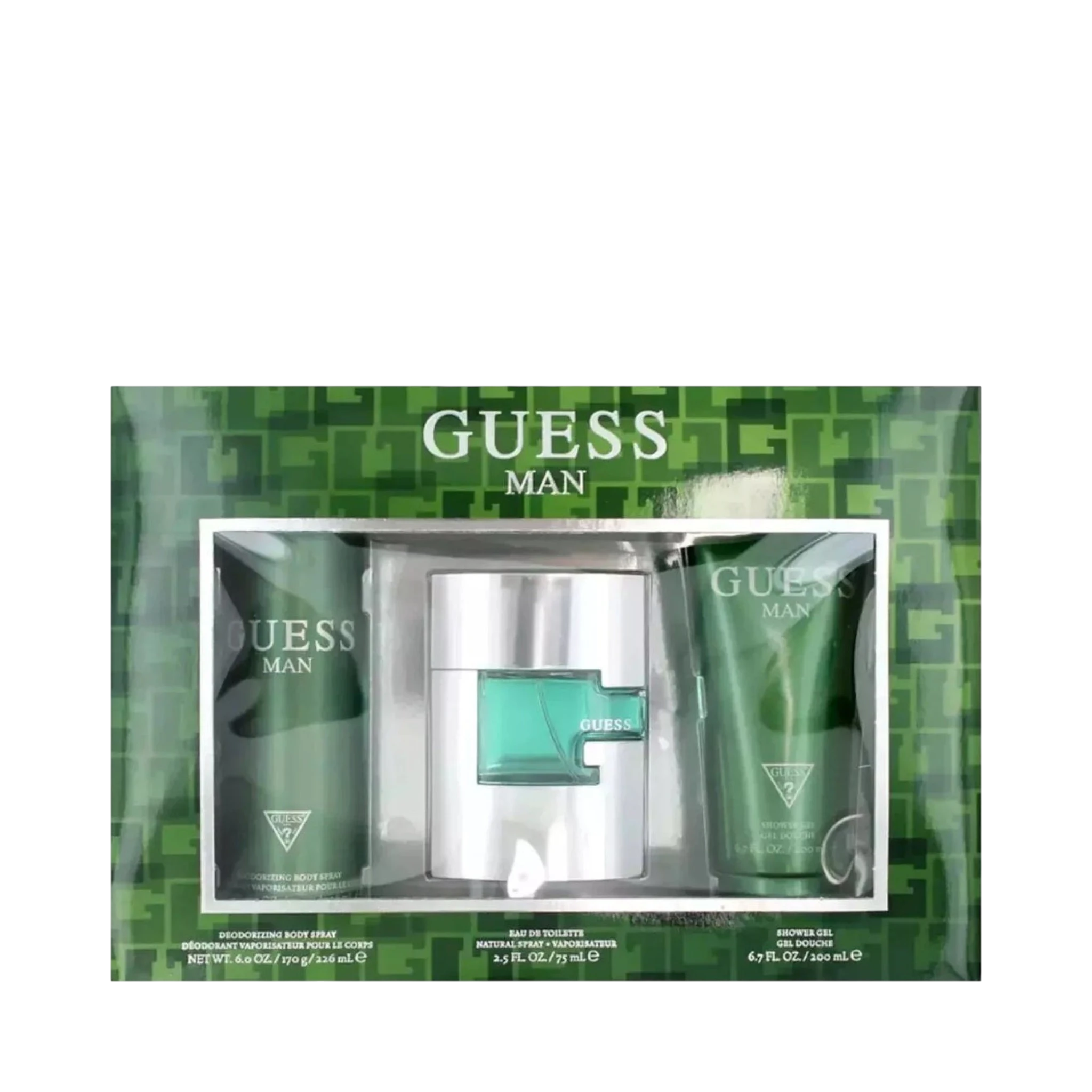 Perfume Set-Guess-Man Green Gift Set-M