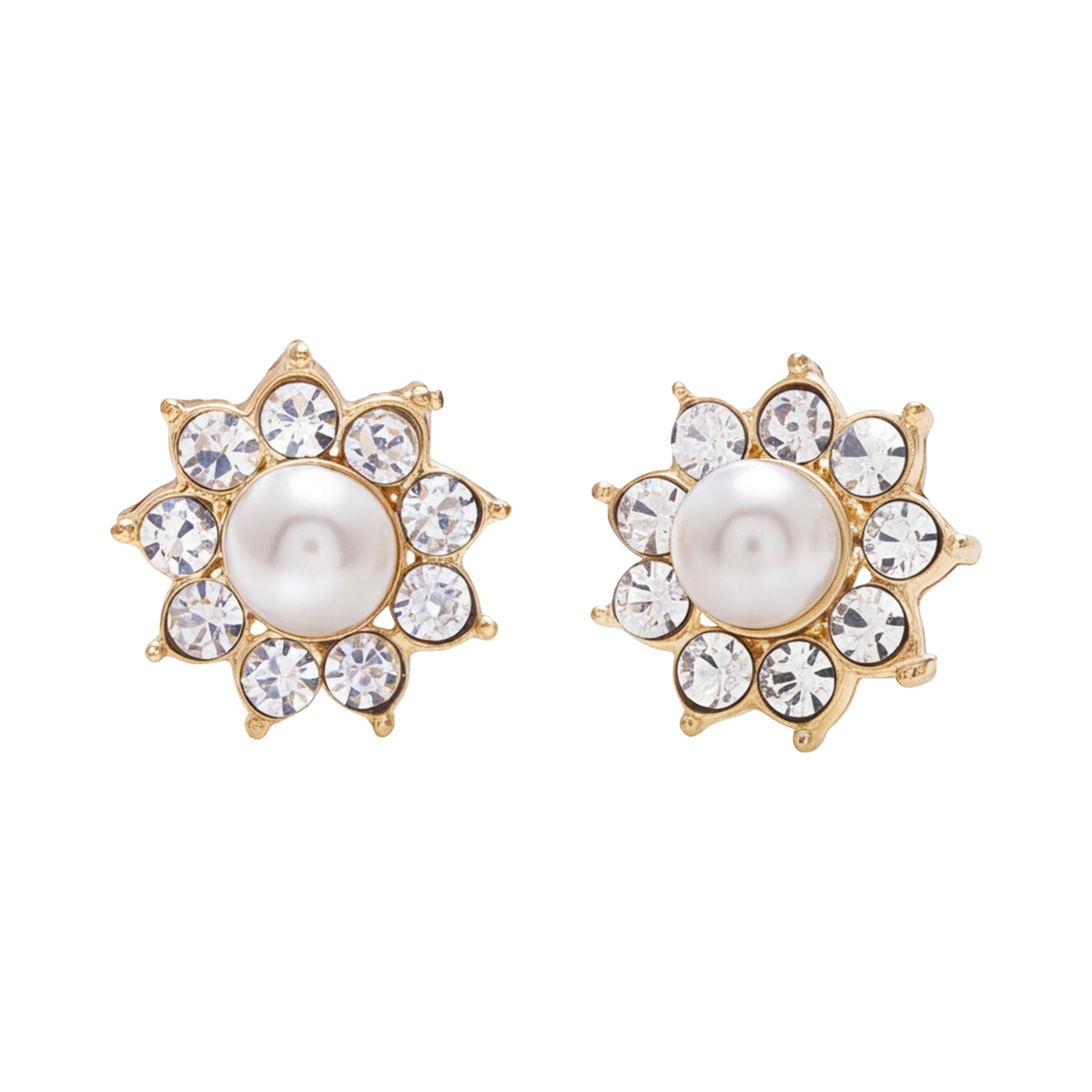 18K Gold Plated Pearl Earring 102