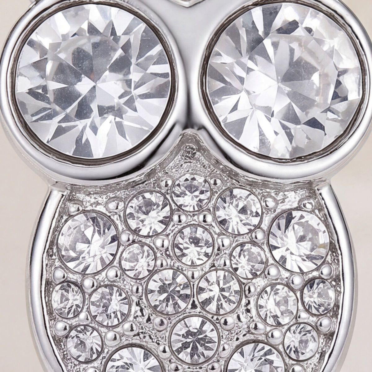 Sterling Silver Owl Earring 108