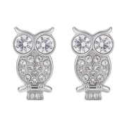 Sterling Silver Owl Earring 108