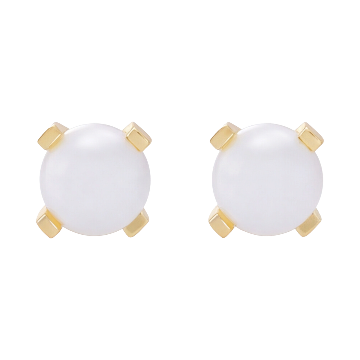 18K Gold Plated Small Diamond Earring 109