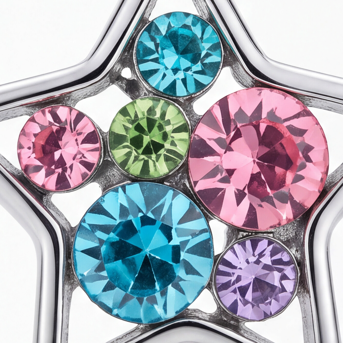 Sterling Silver Star Earring 111