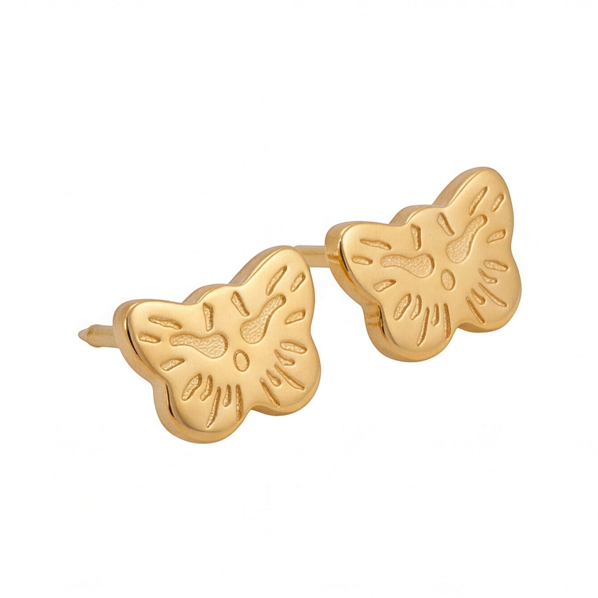 18K Gold Plated Butterfly Earring 125