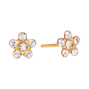 18K Gold Plated Flower Earring 132
