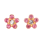 18K Gold Plated Flower Earring 135