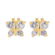 18K Gold Plated Butterfly Earring 142