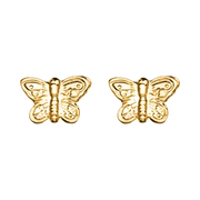 18K Gold Plated Butterfly Earring 143