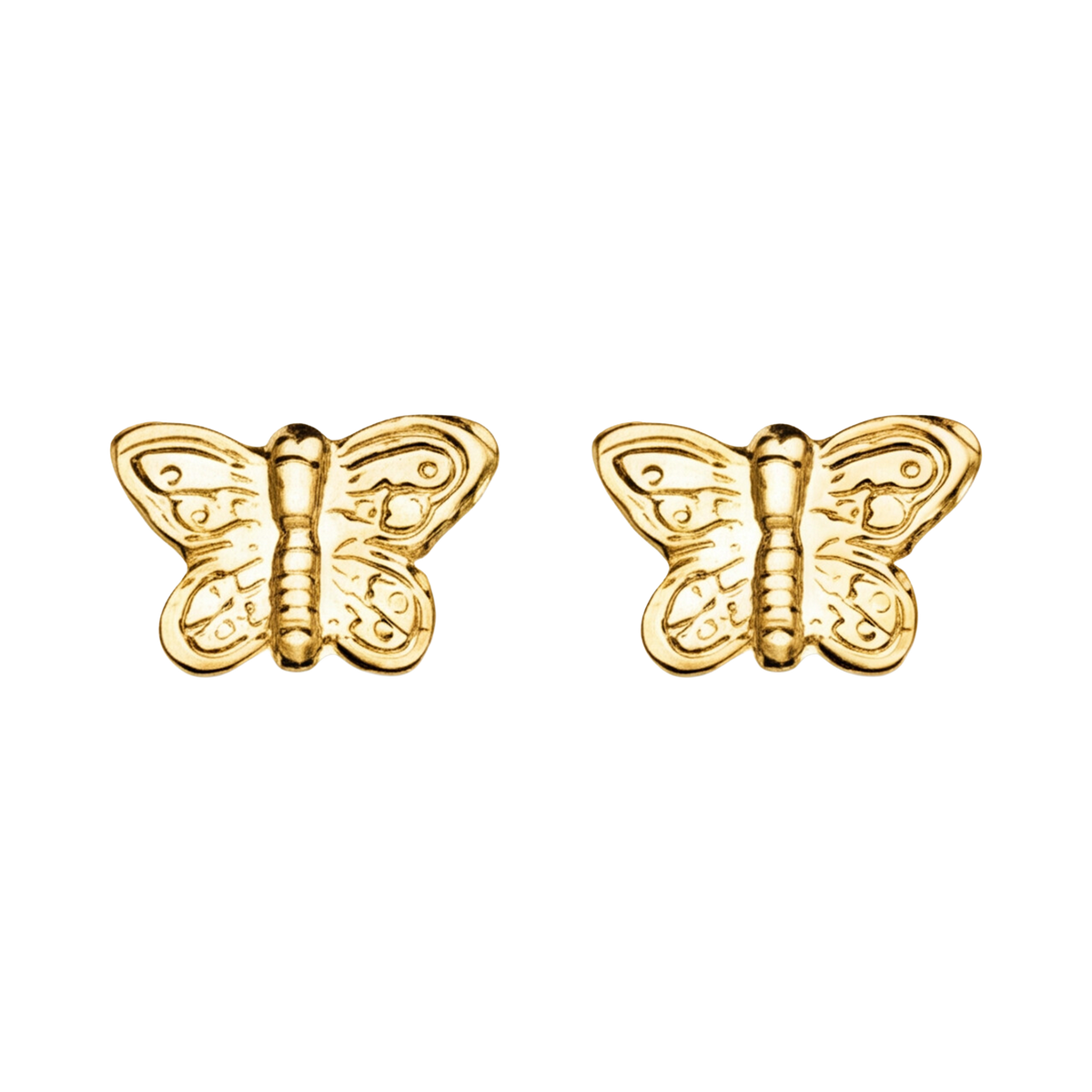 18K Gold Plated Butterfly Earring 143