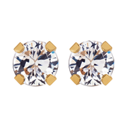 18K Gold Plated Diamond Point Earring 148