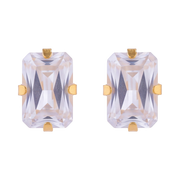 18K Gold Plated Diamond Earring 153