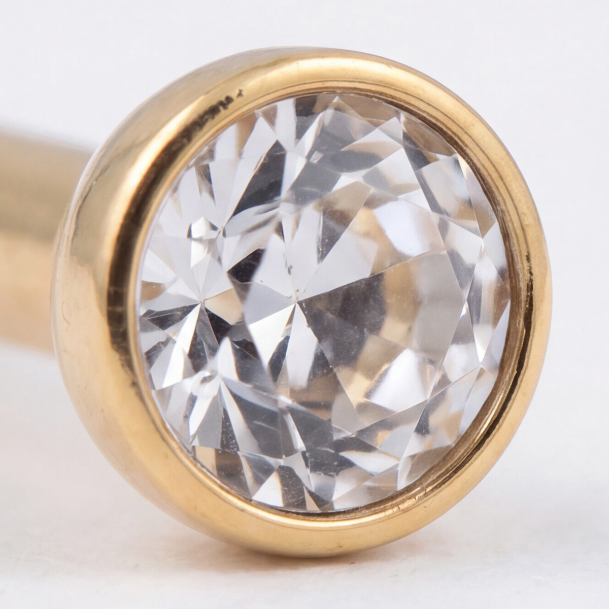 18K Gold Plated Small Diamond Earring 157