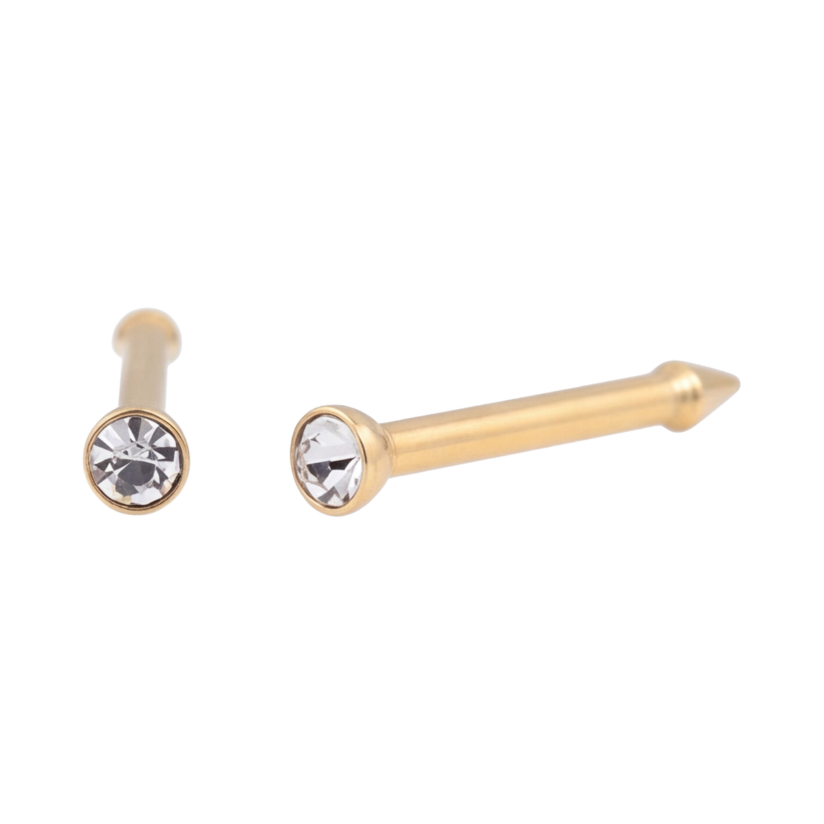 18K Gold Plated Small Diamond Earring 157