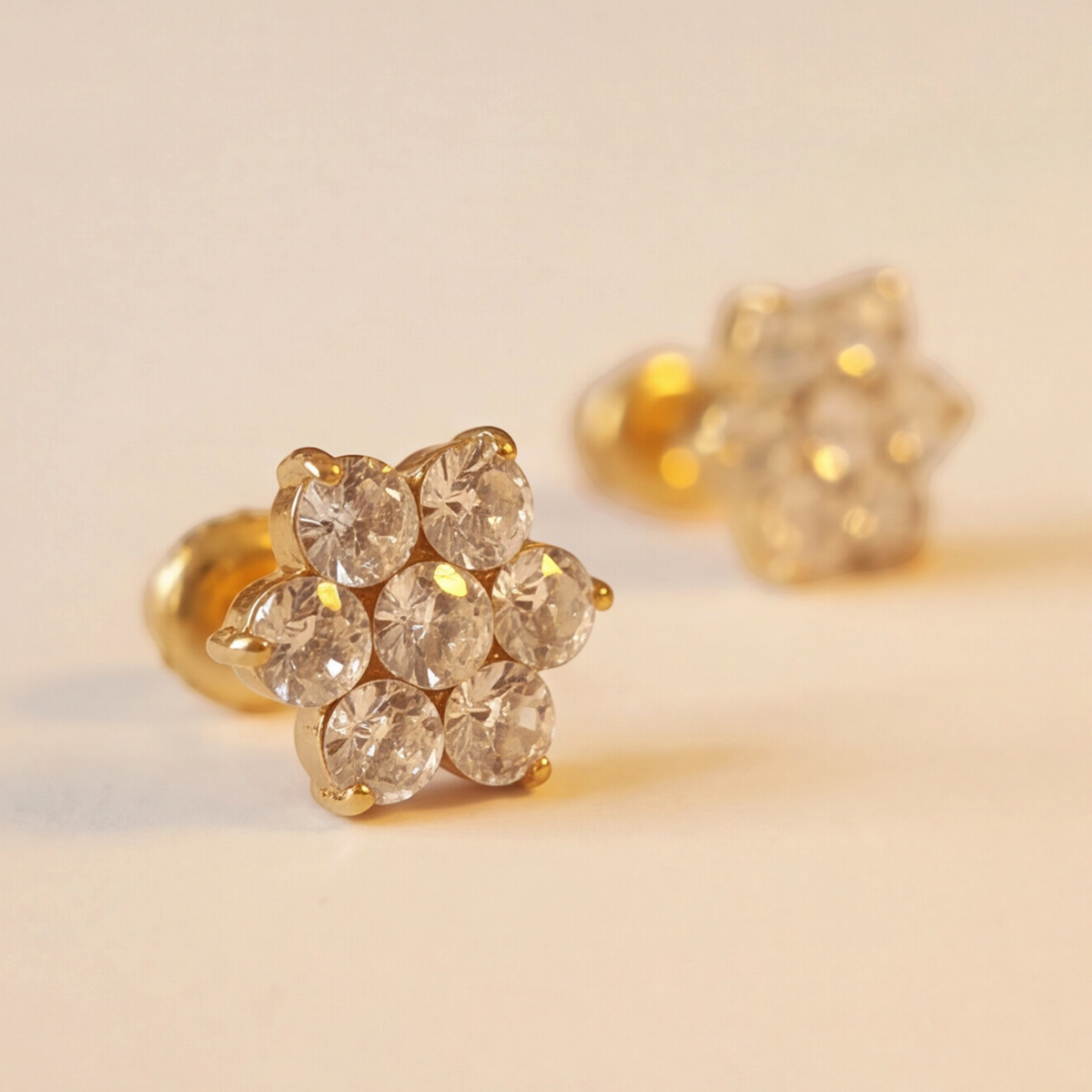 Big Flower Earring 166