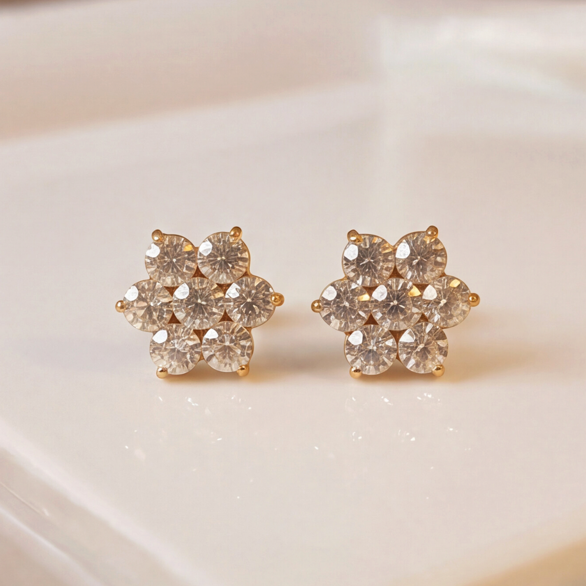 Big Flower Earring 166