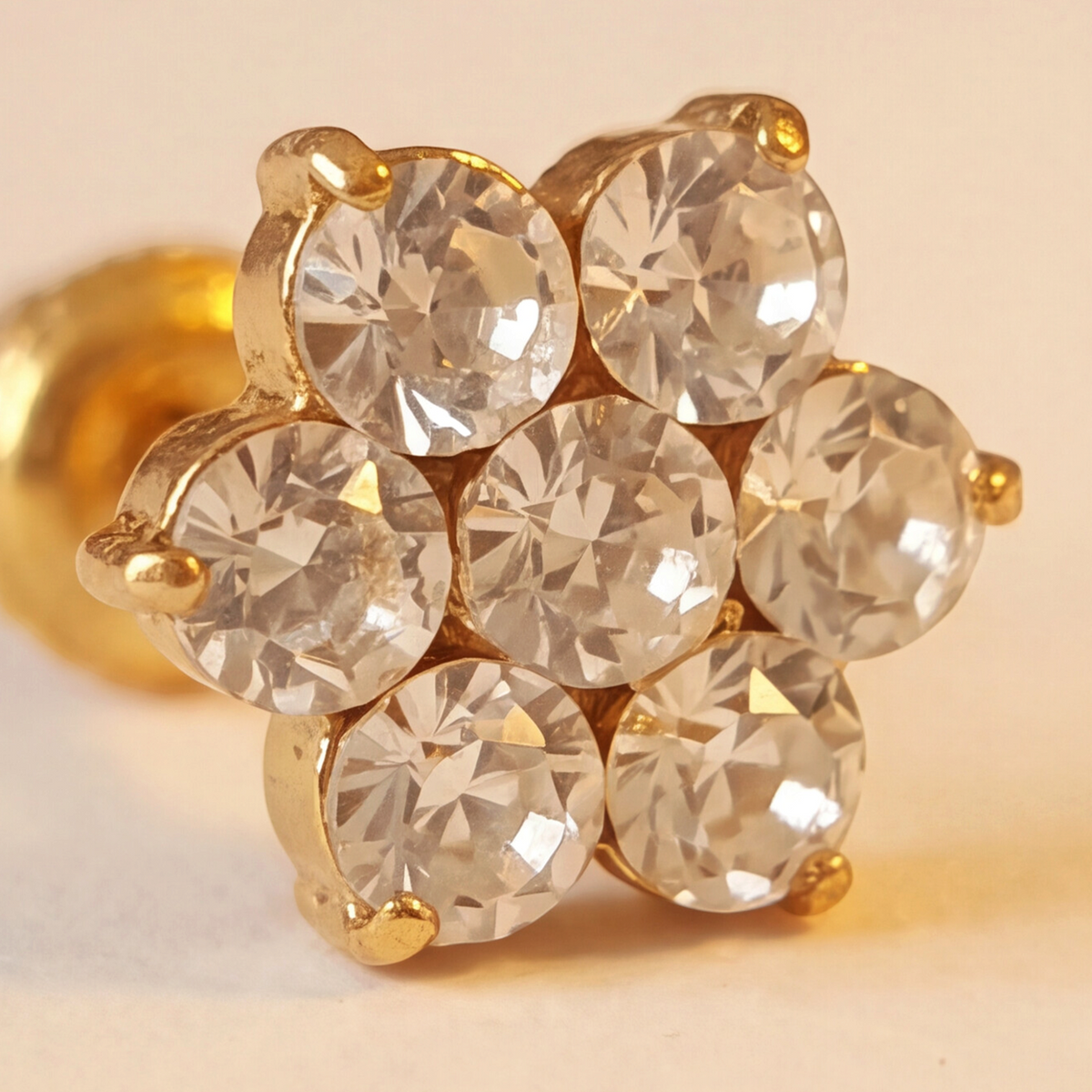 Big Flower Earring 166