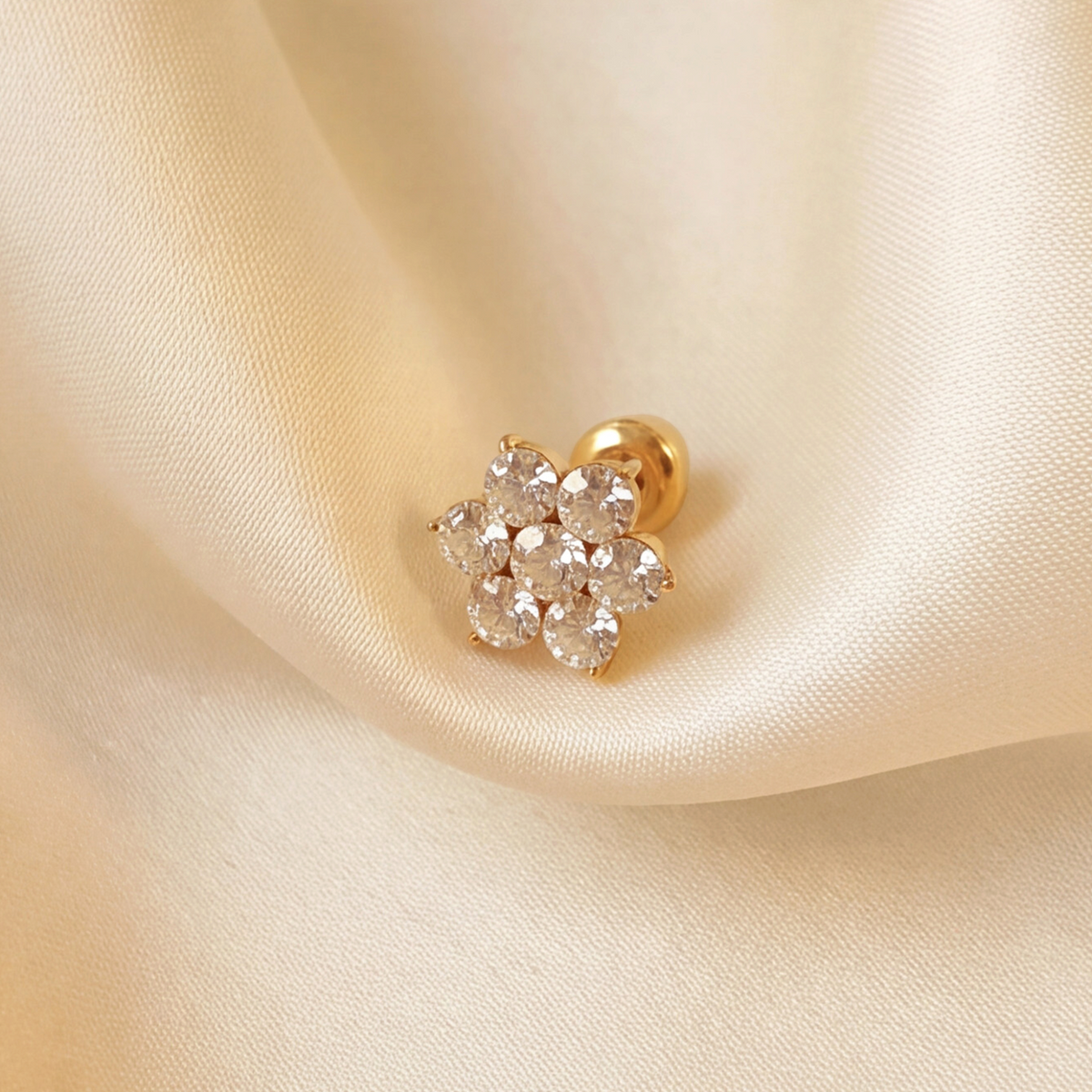 Big Flower Earring 166
