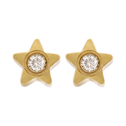 18K Gold Plated Star Earring 169