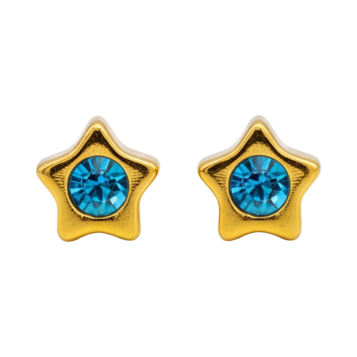 18K Gold Plated Star Earring 174