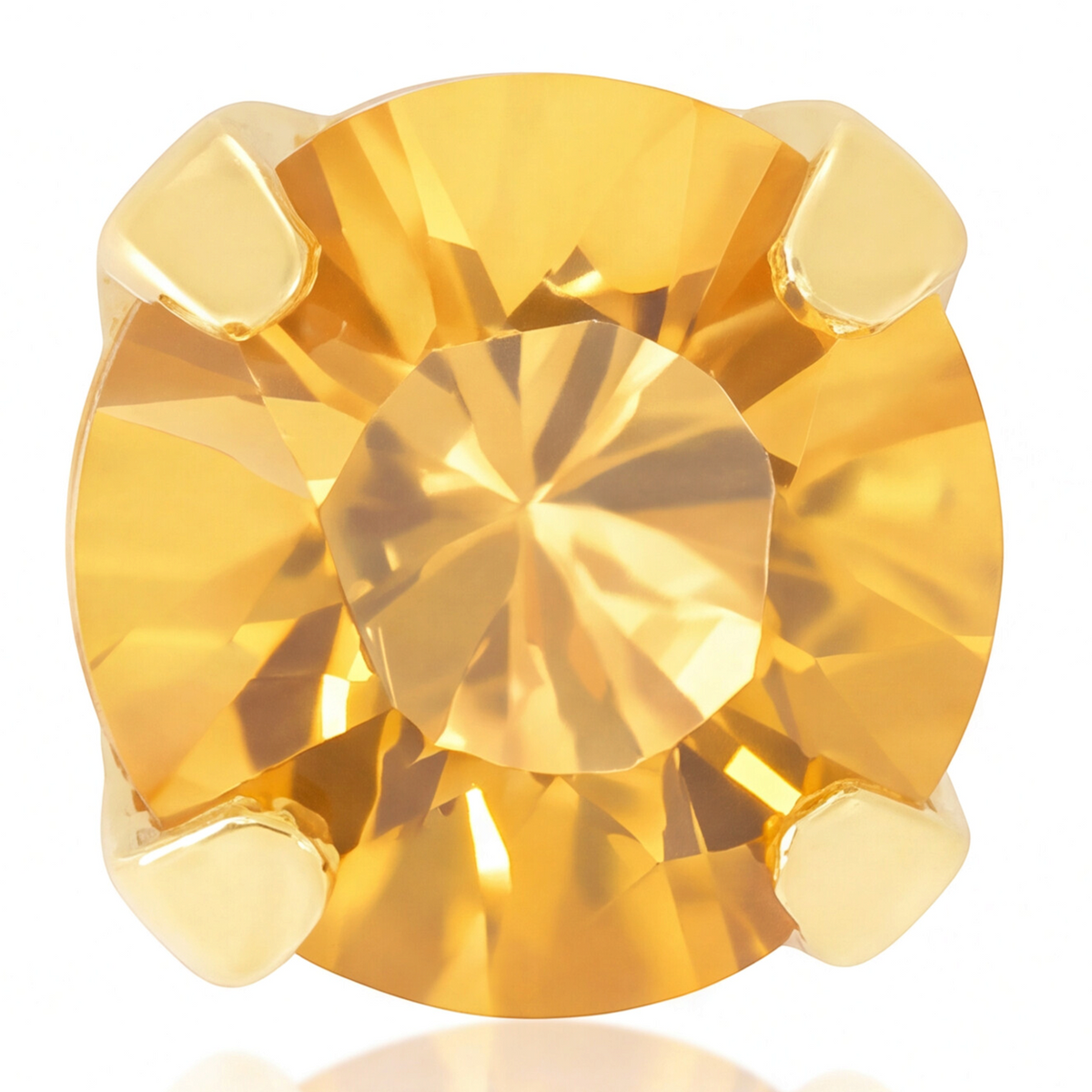 18K Gold Plated Small Diamond Earring 175