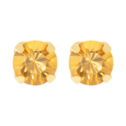 18K Gold Plated Small Diamond Earring 175