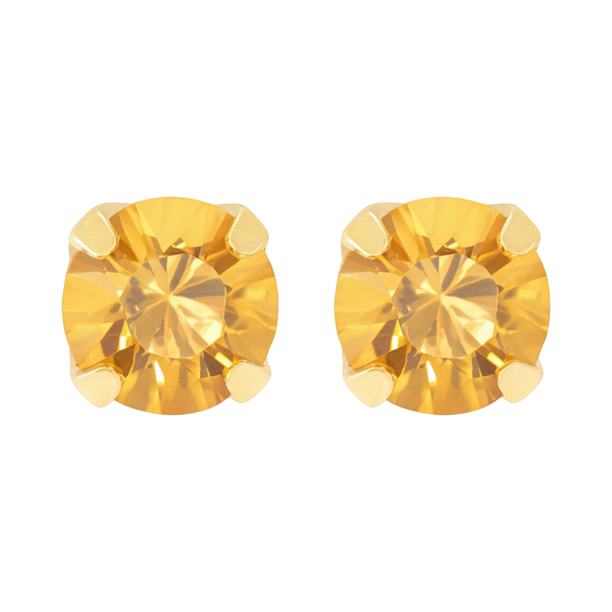 18K Gold Plated Small Diamond Earring 175