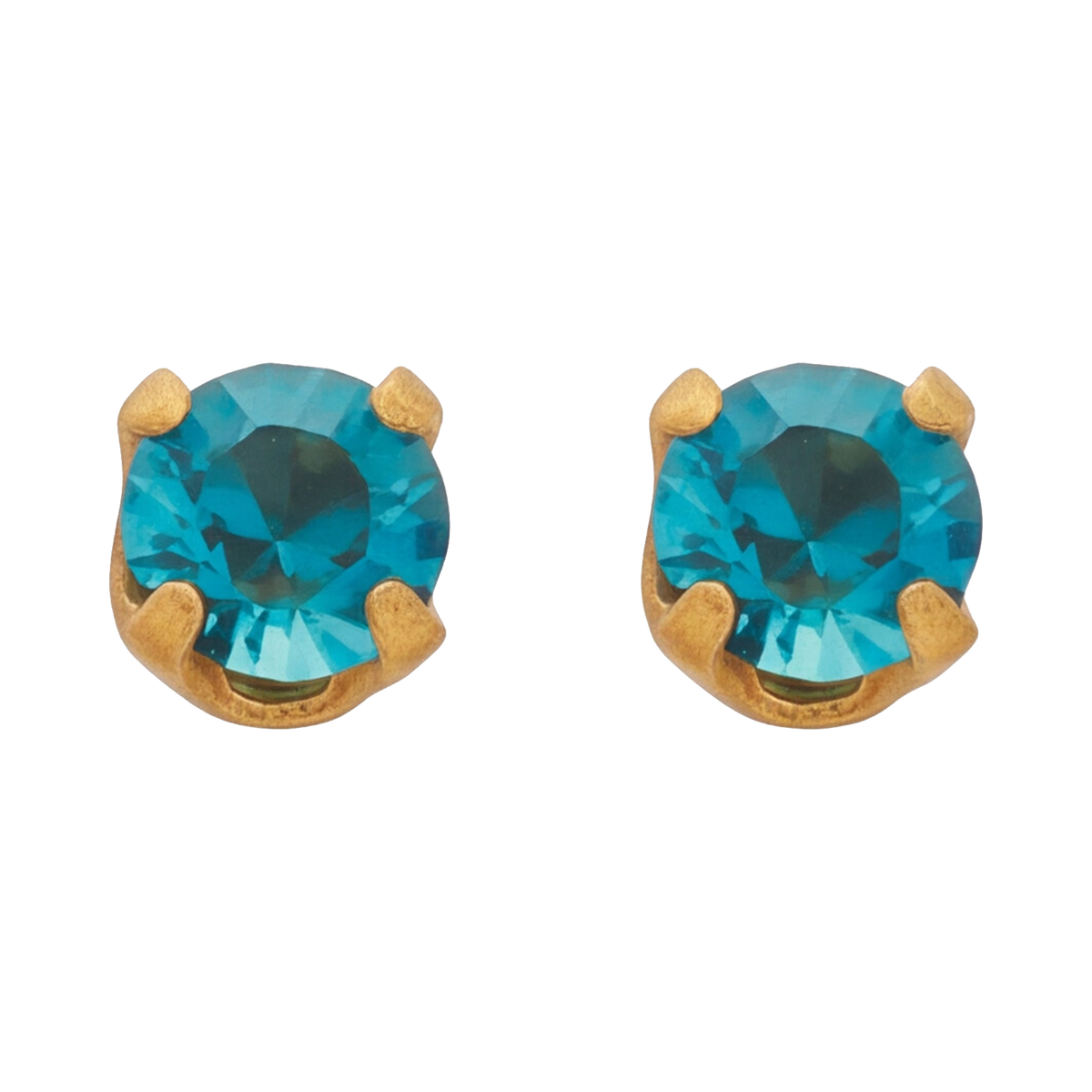 18K Gold Plated Small Diamond Earring 176