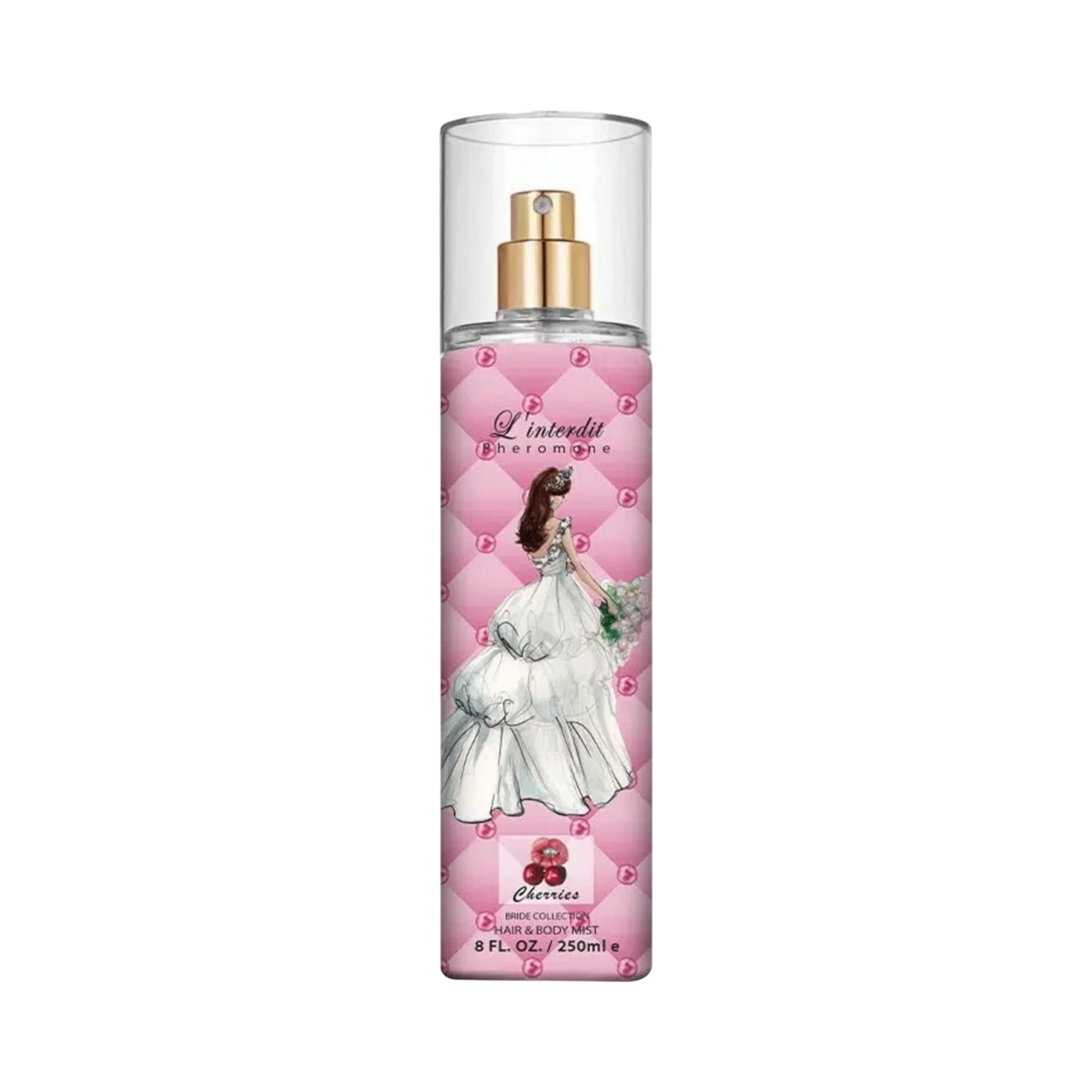Hair & Body Mist-Cherries-L'Interdit Pheromone Hair & Body Mist-F-250ML