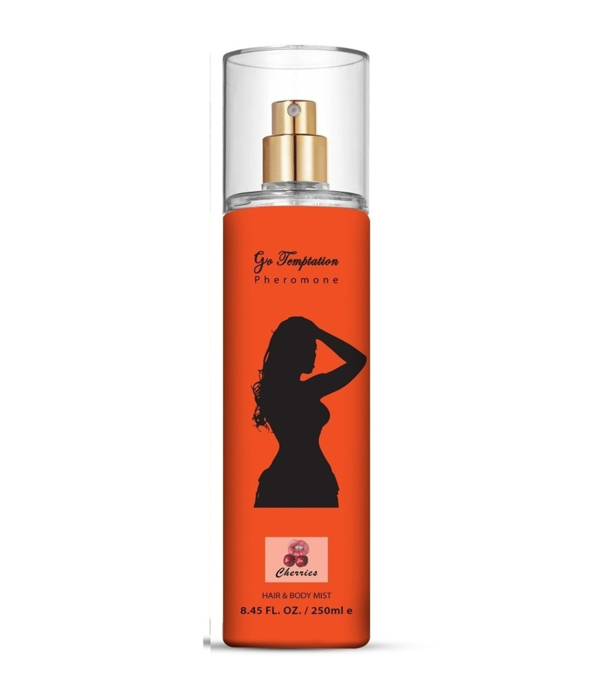 Hair & Body Mist-Cherries-Go Temptation Pheromone Hair & Body Mist-F-250ML