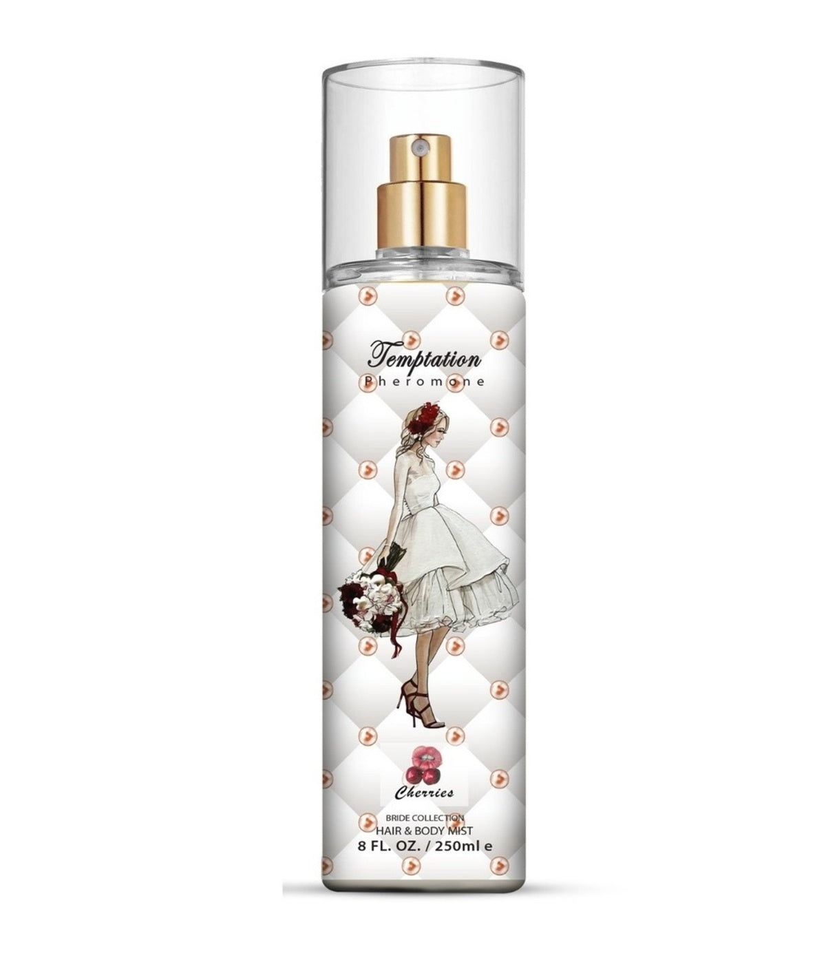 Hair & Body Mist-Cherries-Temptation Pheromone Hair & Body Mist-F-250ML