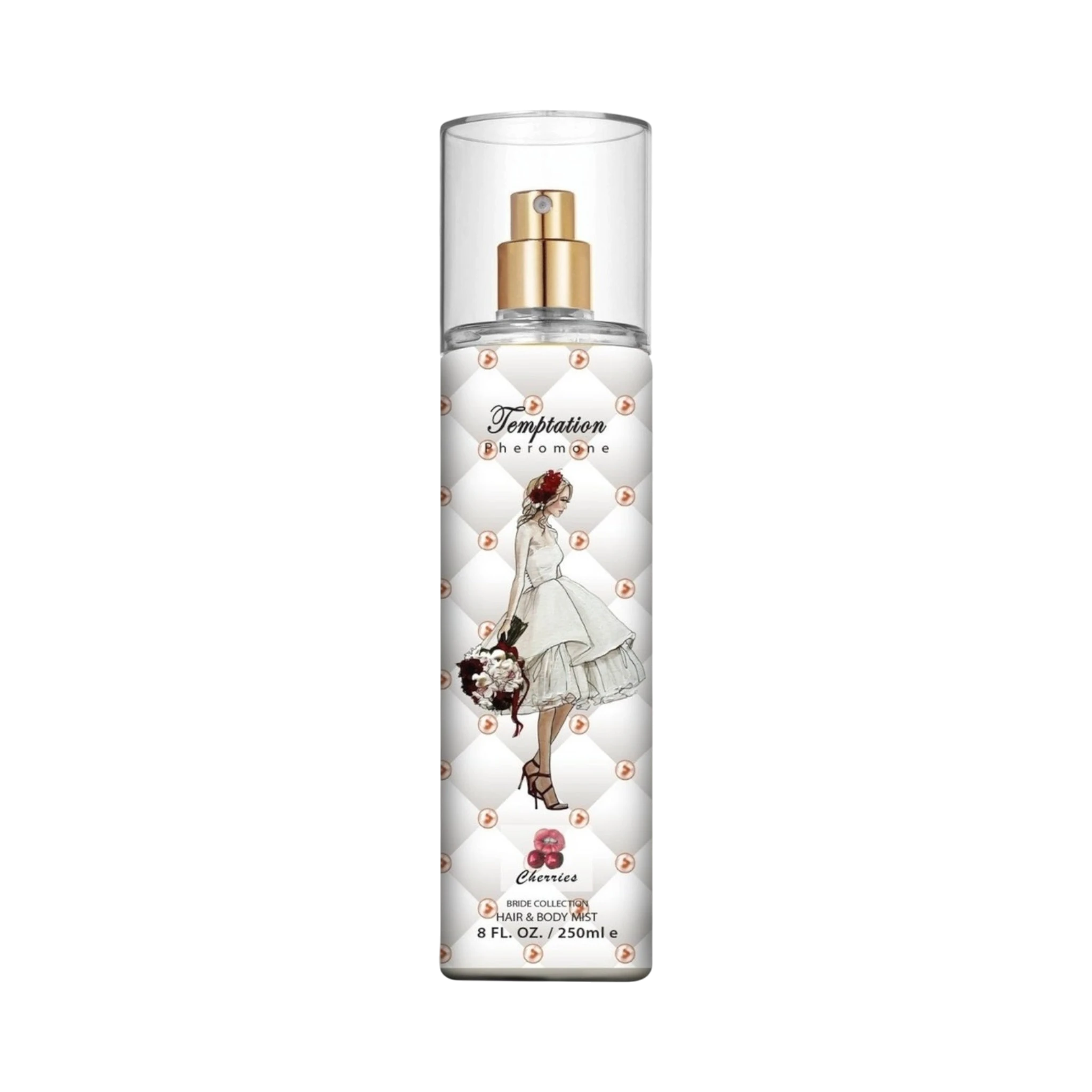 Hair & Body Mist-Cherries-Temptation Pheromone Hair & Body Mist-F-250ML
