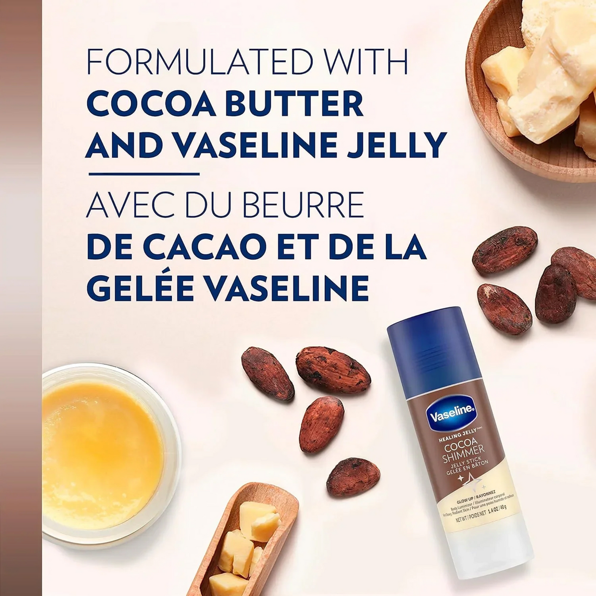 Healing Jelly Cocoa Shimmer Body Balm Jelly Stick