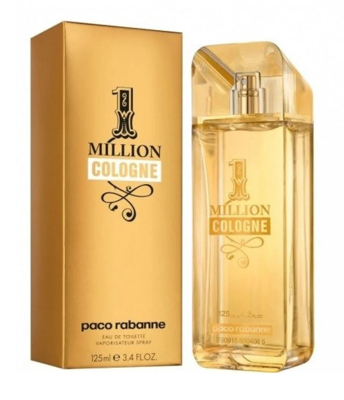 Perfume-Paco Rabanne-1 Million Cologne Eau de Toilette-M-125ML