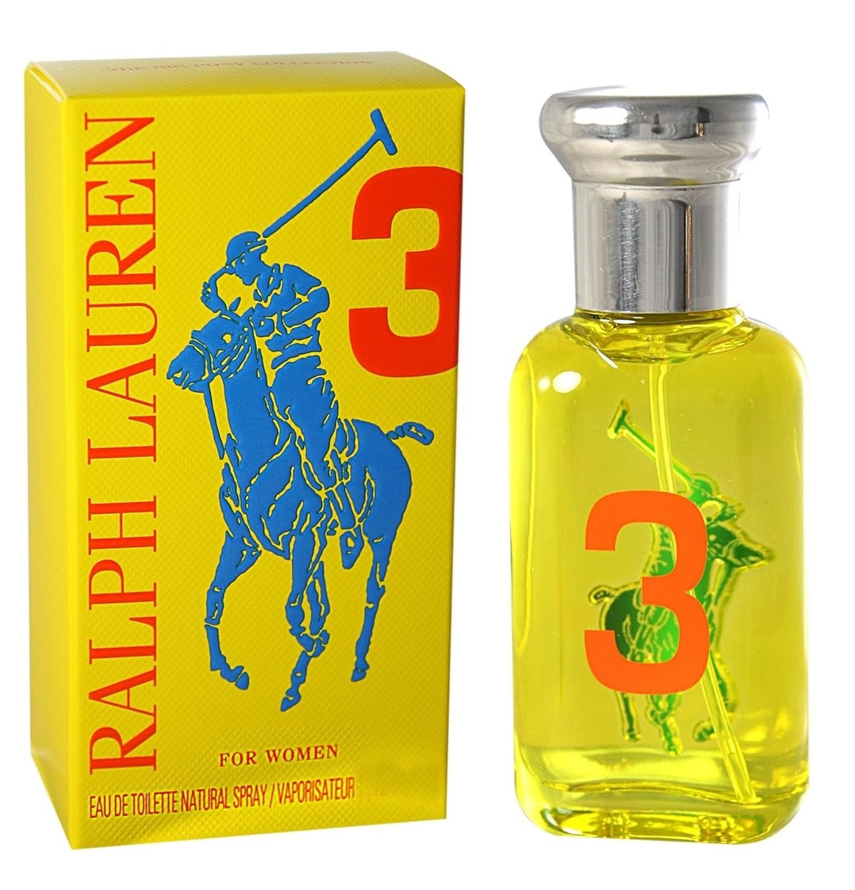 Perfume-Ralph Lauren-Polo Big Pony #3 Yellow Eau de Toilette-F-50ML