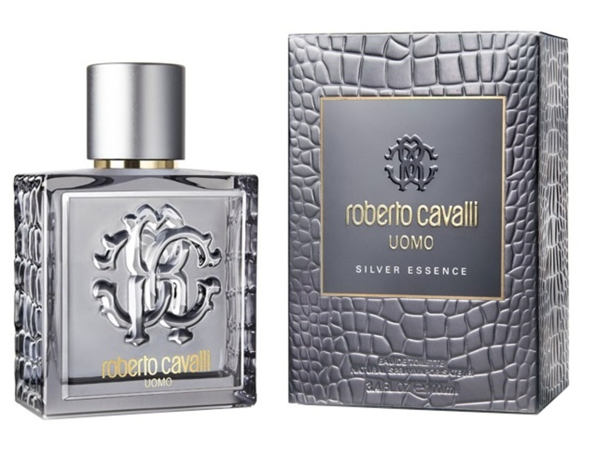 Perfume-Roberto Cavalli-Uomo Silver Essence Eau de Toilette-M-60ML