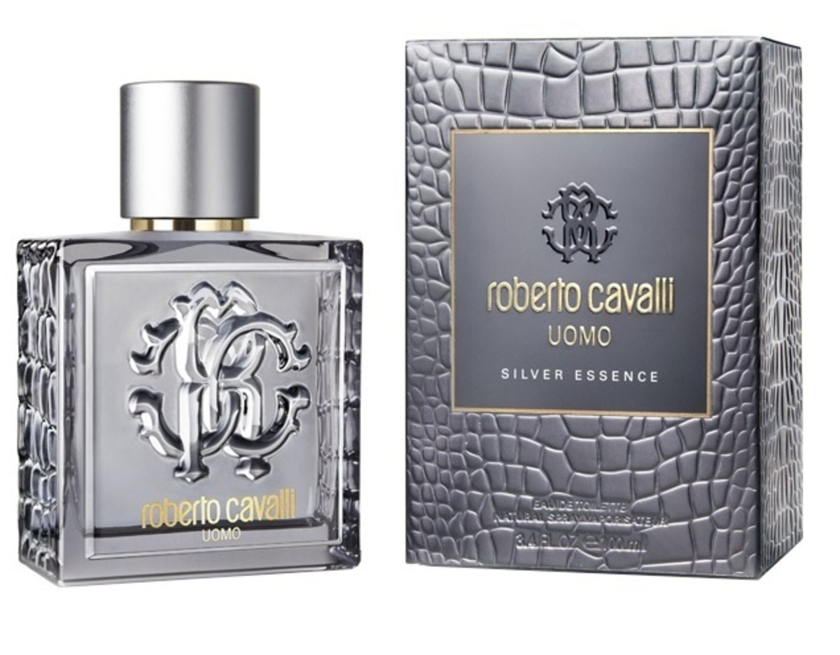 Perfume-Roberto Cavalli-Uomo Silver Essence Eau de Toilette-M-100ML