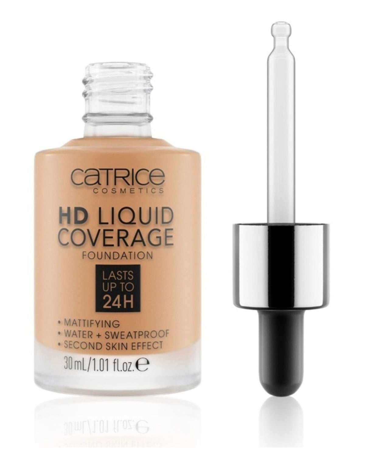 Foundation-Catrice-HD Liquid Coverage Foundation-046-Camel Beige-F-30ML
