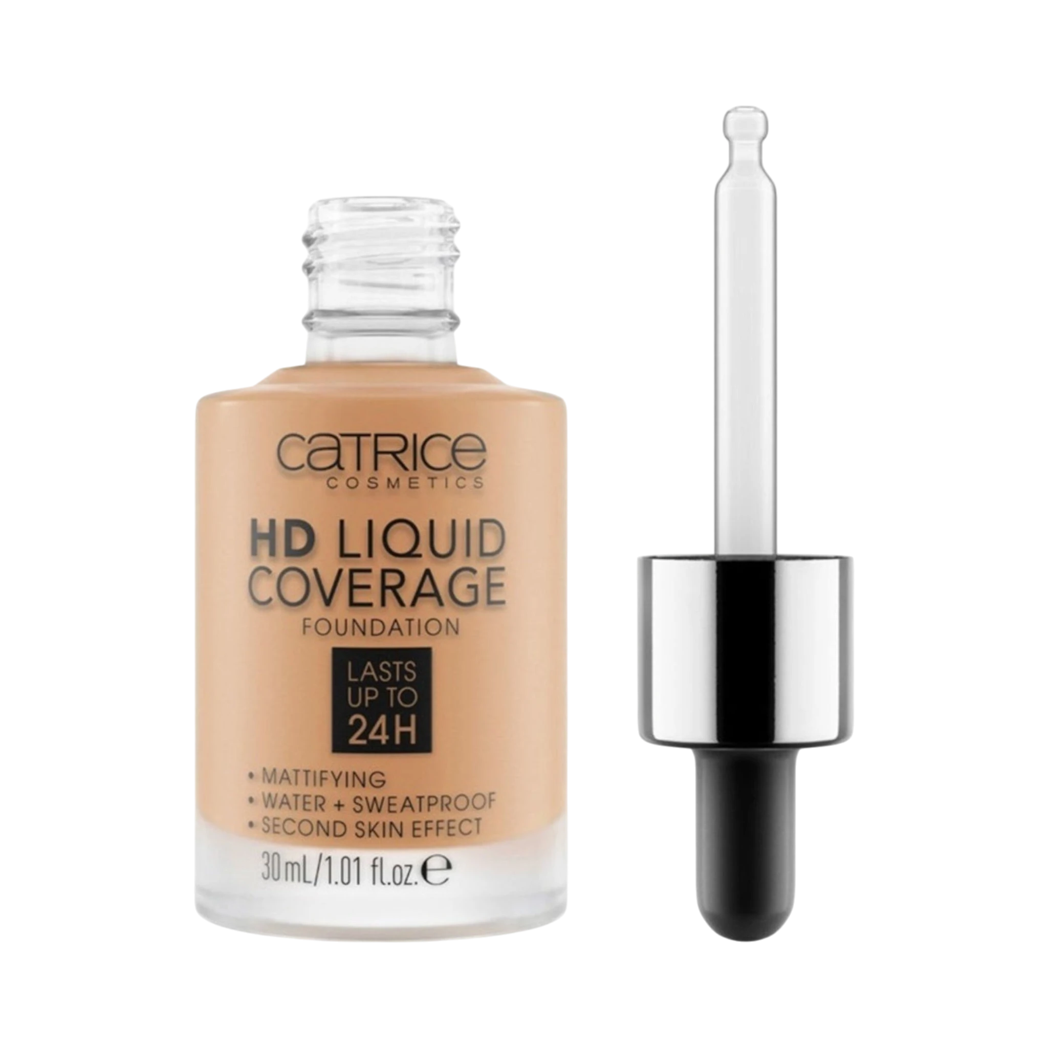 Foundation-Catrice-HD Liquid Coverage Foundation-046-Camel Beige-F-30ML