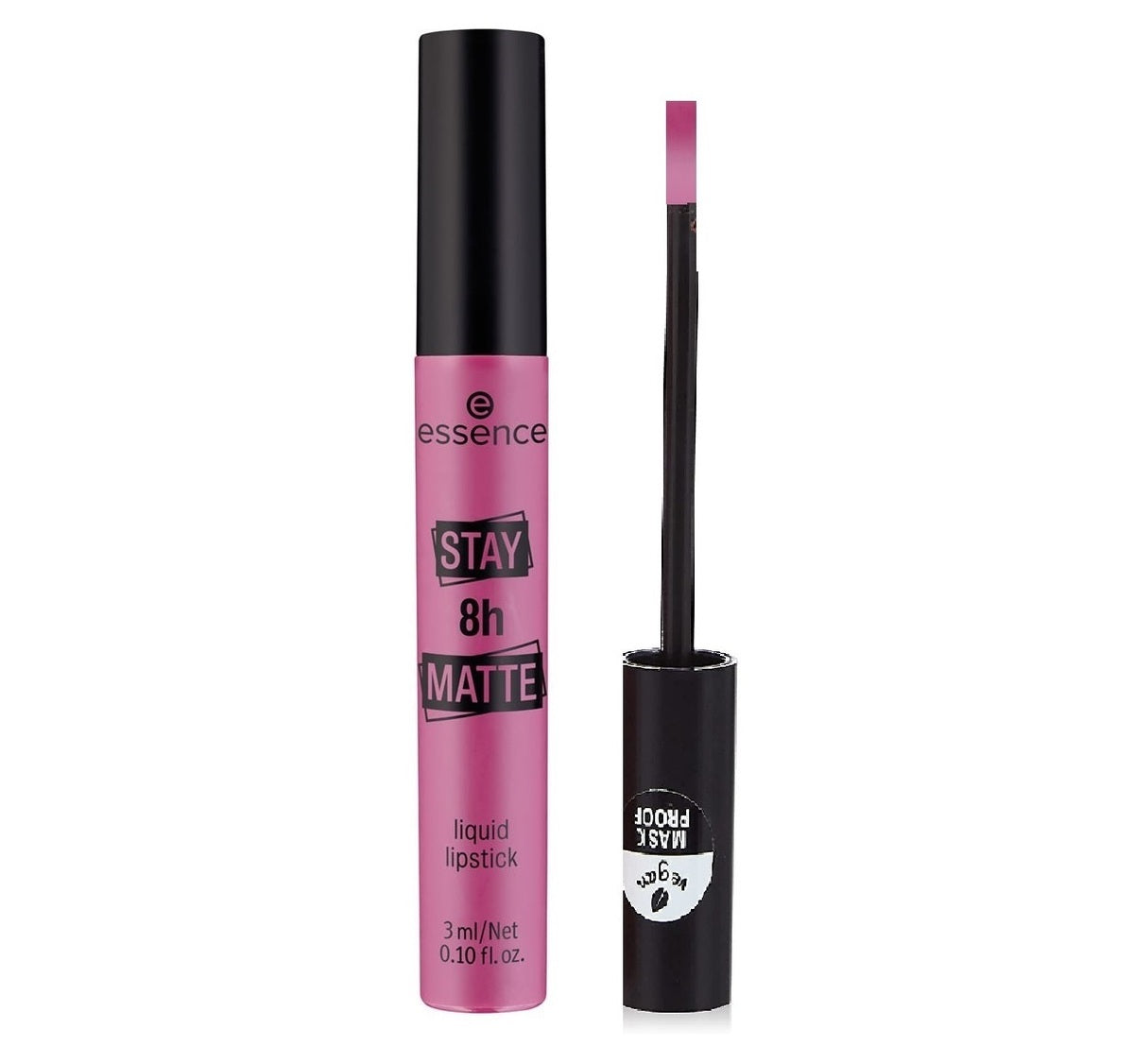 Lipstick-Essence-Stay 8H Matte Liquid Lipstick-06-To Be Fair-F-3ML