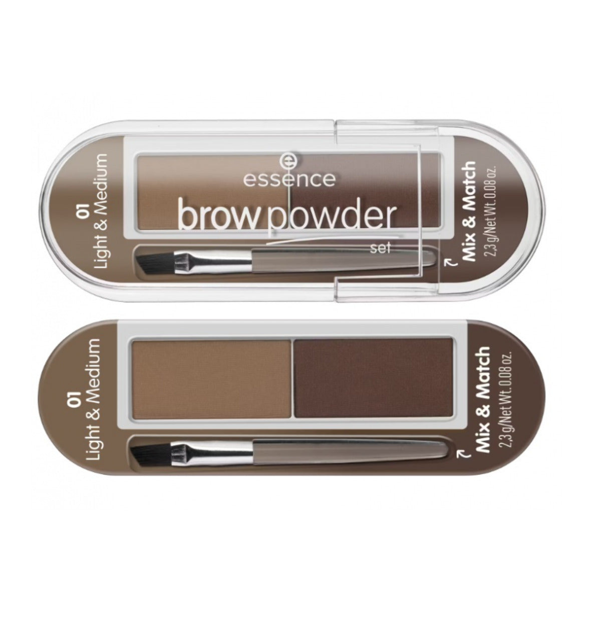 Eyebrow Powder-Essence-Brow Powder Set-01-Light & Medium-F-2.3G