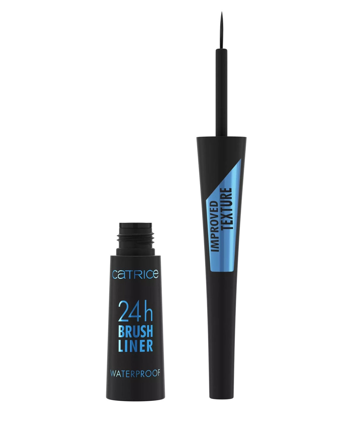 Eyeliner-Catrice-24H Brush Liner Waterproof-010-Ultra Black Waterproof-F-3ML