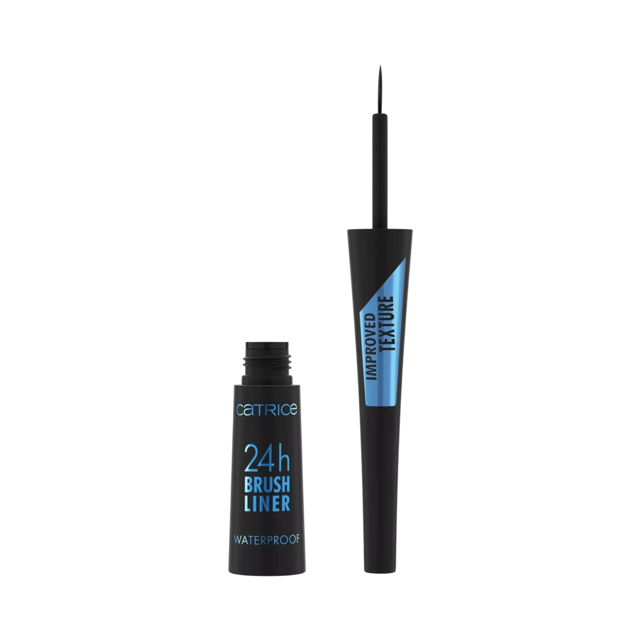 Eyeliner-Catrice-24H Brush Liner Waterproof-010-Ultra Black Waterproof-F-3ML