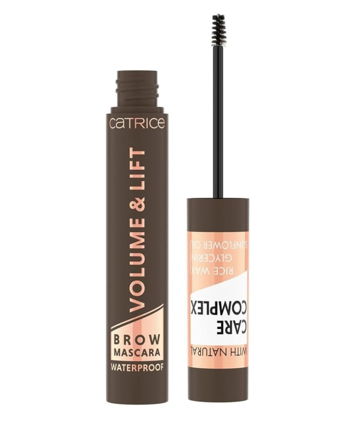 Eyebrow Mascara-Catrice-Volume & Lift Brow Mascara Waterproof-030-Medium Brown-F-5ML