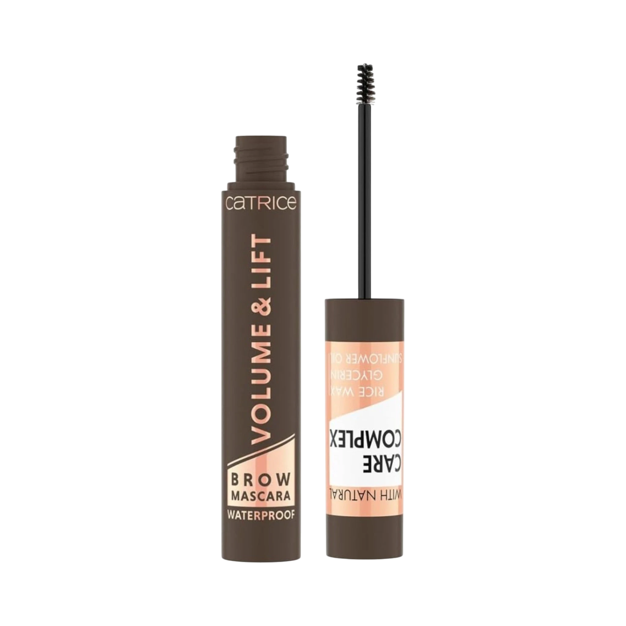 Eyebrow Mascara-Catrice-Volume & Lift Brow Mascara Waterproof-030-Medium Brown-F-5ML