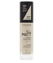 Foundation-Catrice-All Matt Shine Control Make Up Foundation-010N-Neutral Light Beige-F-30ML