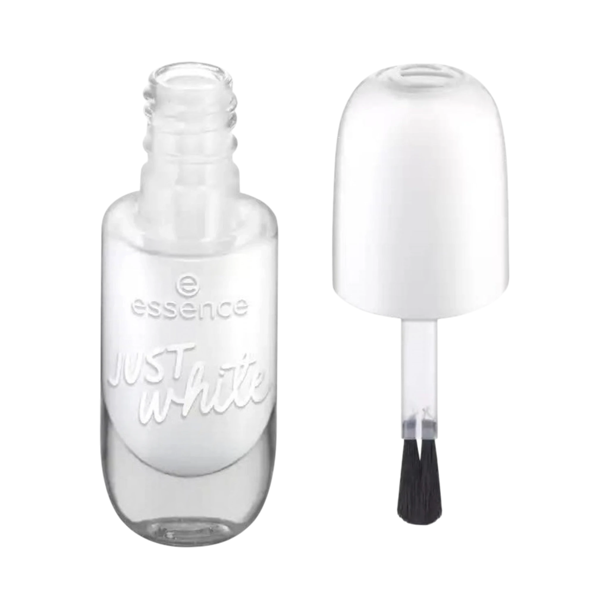 Nail Polish-Essence-Gel Nail Colour-33-Just White-F-8ML