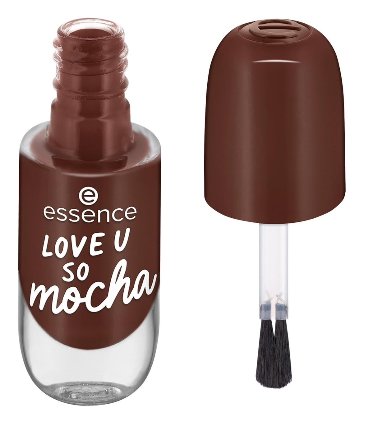 Nail Polish-Essence-Gel Nail Colour-34-LOVE U SO mocha-F-8ML