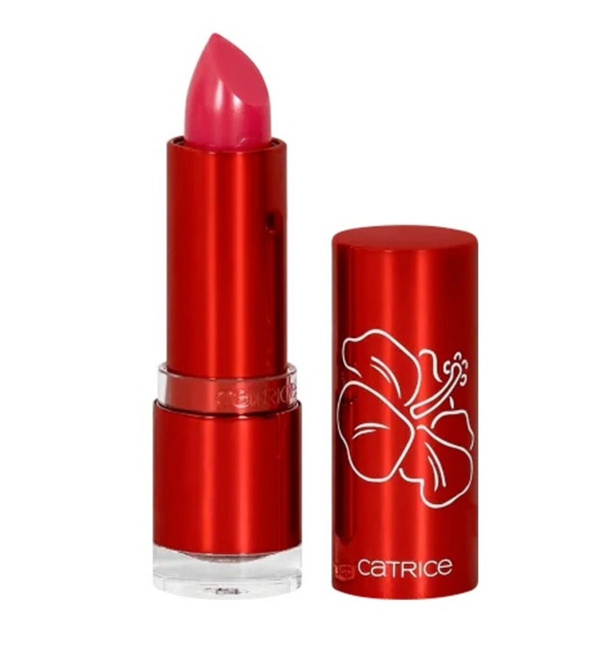 Lip Balm-Catrice-Wild Hibiscus Glow Lip Balm-010-Hawaiian Blossom Glow-F-3.5G