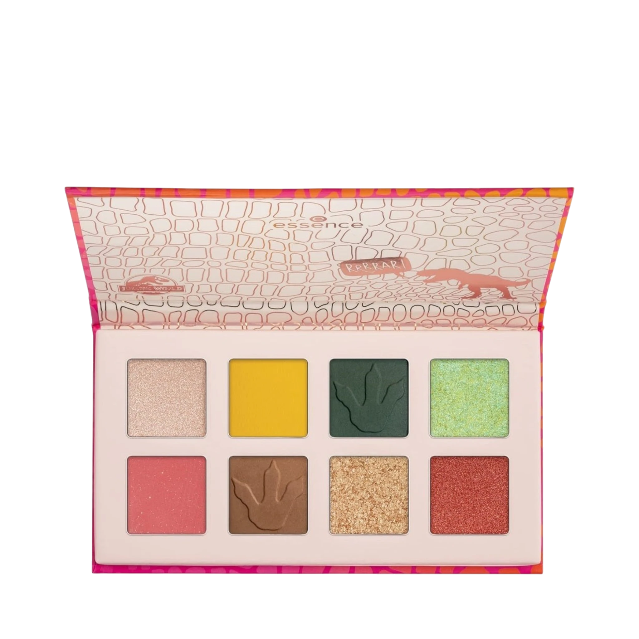 Eyeshadow Palette-Essence-Jurassic World Eyeshadow Palette-01-Have A Raw_some Day!-F-6G
